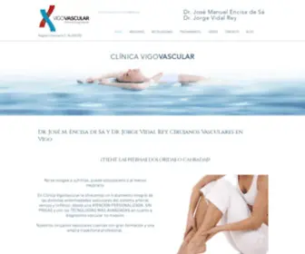 Clinicavigovascular.com(Angiologos) Screenshot