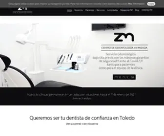 Clinicazm.com(Dentistas toledo) Screenshot