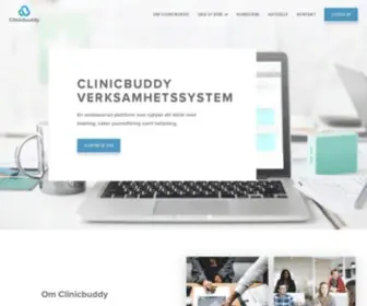 Clinicbuddy.com(Clinicbuddy verksamhetssystem) Screenshot