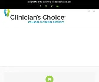 Clinicianschoice.com Screenshot