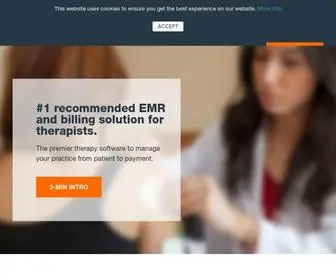 Clinicient.com(EMR and Billing Software for Therapists) Screenshot