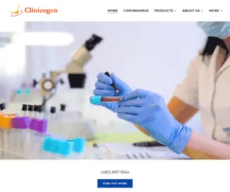 Clinicogen.com(Clinicogen) Screenshot