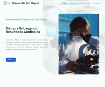 Clinicosdesanmiguel.net(Clínicos de San Miguel) Screenshot