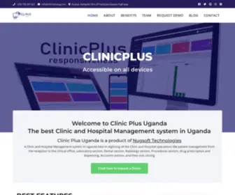 ClinicPlusug.com(Clinic Plus Uganda) Screenshot