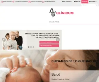 Clinicum.es(Seguro médico en barcelona) Screenshot