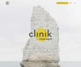 Clinik.ca(Accueil) Screenshot