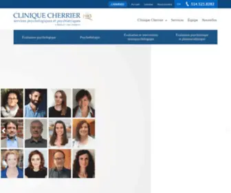 Clinique-Cherrier.com(Clinique Cherrier) Screenshot