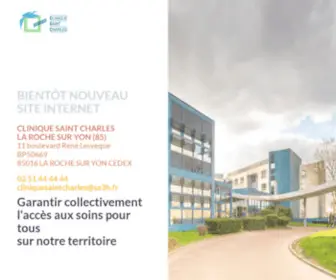 Clinique-Saint-Charles.fr(Clinique Saint Charles) Screenshot