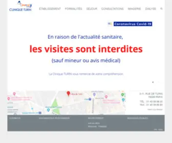 Clinique-Turin.fr(Clinique Turin) Screenshot