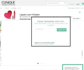 Clinique.at(Custom-fit Skin Care, Makeup, Fragrances & Gifts) Screenshot