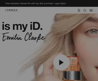 Clinique.ca(Custom-fit Skincare, Makeup, Fragrances & Gifts) Screenshot