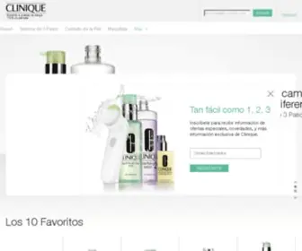 Clinique.com.co(Custom-fit Skin Care, Makeup, Fragrances & Gifts) Screenshot
