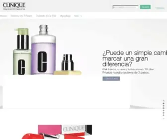 Clinique.com.ve(Custom-fit Skin Care, Makeup, Fragrances & Gifts) Screenshot