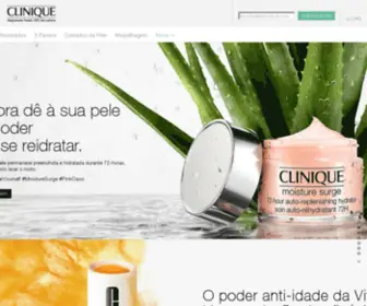 Clinique.pt(Custom-fit Skin Care, Makeup, Fragrances & Gifts) Screenshot