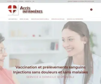 Cliniqueadomicile.com(Acc) Screenshot