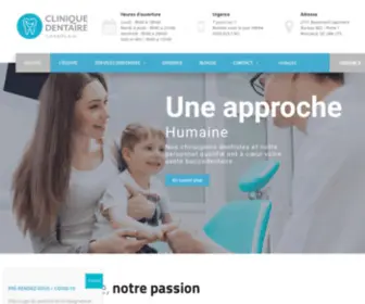 Cliniquedentairechamplain.ca(Dentistes Brossard) Screenshot