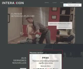 Cliniqueinteraxion.com(Clinique INTERAXION) Screenshot