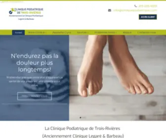 Cliniquepodiatrique.com(Cliniquepodiatrique) Screenshot