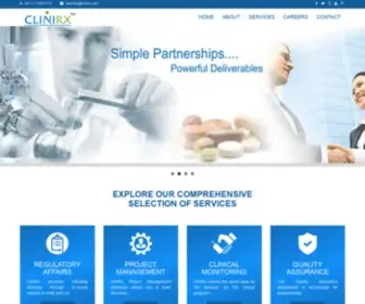 Clinirx.com(CLINIRX Clinirx) Screenshot