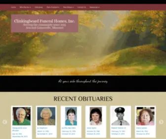 Clinkingbeardfuneralhome.com(Clinkingbeard Funeral Homes) Screenshot