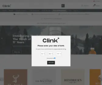 Clinkspirit.com(Spirit UK) Screenshot