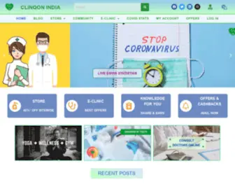 ClinqOnindia.com(Clinqon India) Screenshot