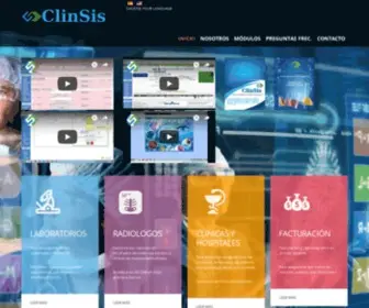 Clinsis.com(El Sistema integral de gesti) Screenshot