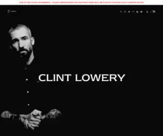 Clintlowery.net(Clint Lowery) Screenshot