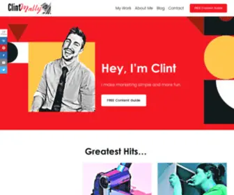 Clintmally.com(Clint Mally) Screenshot