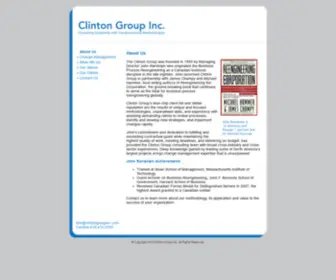 Clintongroupinc.com(Clinton Group Inc) Screenshot