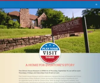 Clintonhousemuseum.org(The Clinton House Museum) Screenshot