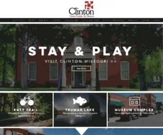 Clintonmo.com(Clinton, Missouri) Screenshot