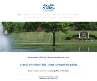 Clintontownship.com(Clinton Township) Screenshot