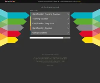 Clintontraining.co.uk(Sia training liverpool) Screenshot