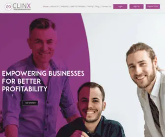 Clinx.in(Create your business identity) Screenshot