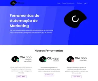 Clioapp.com.br(Clio App) Screenshot