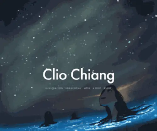 Cliochiang.com(Clio Chiang) Screenshot
