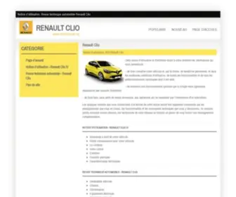 Cliomanuel.org(Revue technique automobile) Screenshot