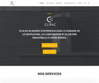 Clipac.ch(Clipac Sàrl) Screenshot