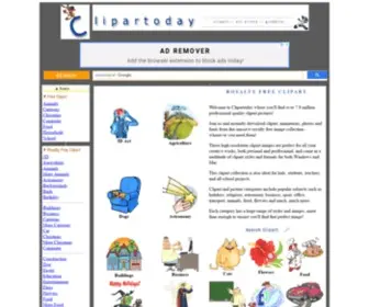 Clipartoday.com(Search and download royalty free clipart. Art prints and Posters for sale) Screenshot