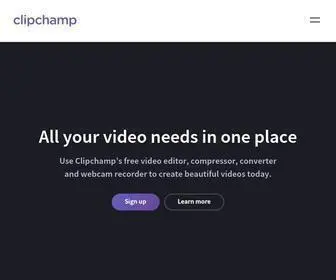 Clipchamp.com(Quick and easy video editor) Screenshot