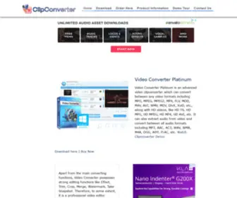 Clipconverter.com(ClipConverter FLV Converter) Screenshot