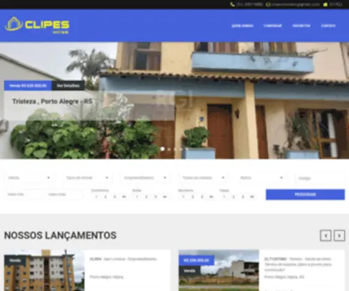 Clipesimoveis.com.br(Clipes Imóveis) Screenshot
