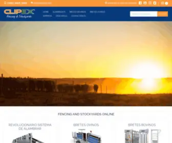 Clipex.com(Clipex Fencing & Stockyards) Screenshot