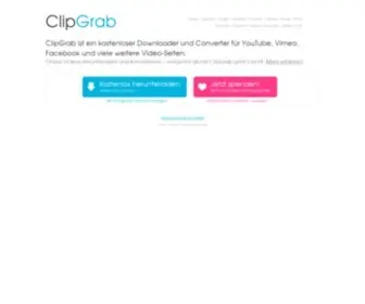 Clipgrab.de(Downloader und Converter für YouTube & Co) Screenshot