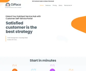 Cliplace.com(Customer Self) Screenshot