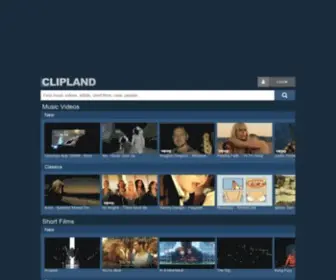 Clipland.com(Watch music videos) Screenshot