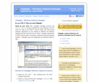 Clipmagic.com(Clipboard) Screenshot