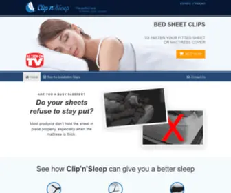 Clipnsleep.com(Clip'n'Sleep) Screenshot