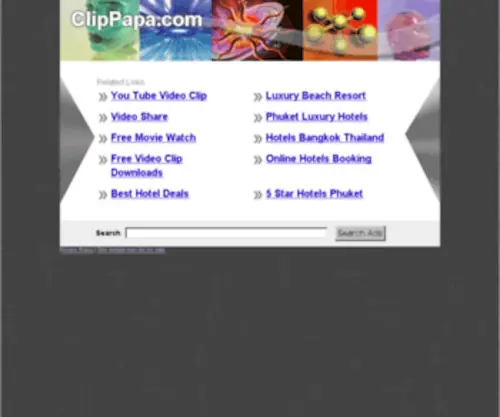 Clippapa.com(The Leading Clip Papa Site on the Net) Screenshot